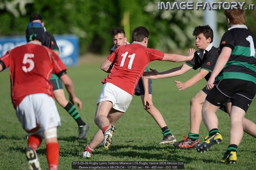 2015-05-09 Rugby Lyons Settimo Milanese U16-Rugby Varese 0826 Alessio Izzo
